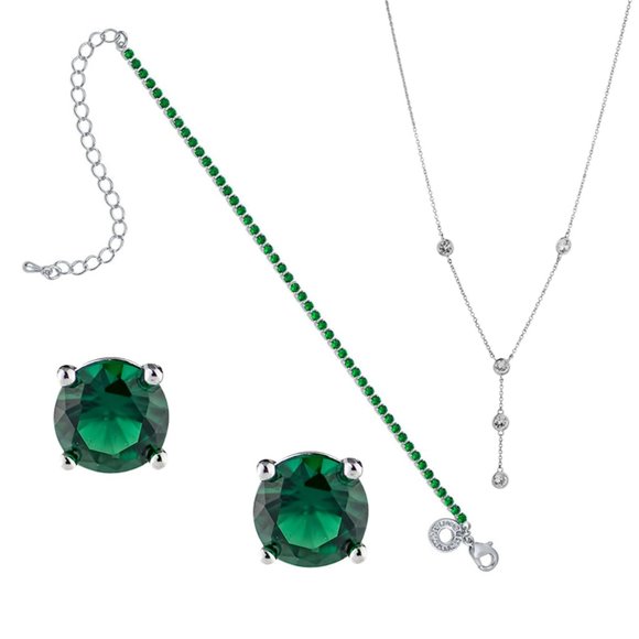 CZ By Kenneth Jay Lane Bundle - Picture 1 of 12